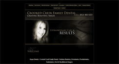 Desktop Screenshot of crookedcreekfamilydental.com